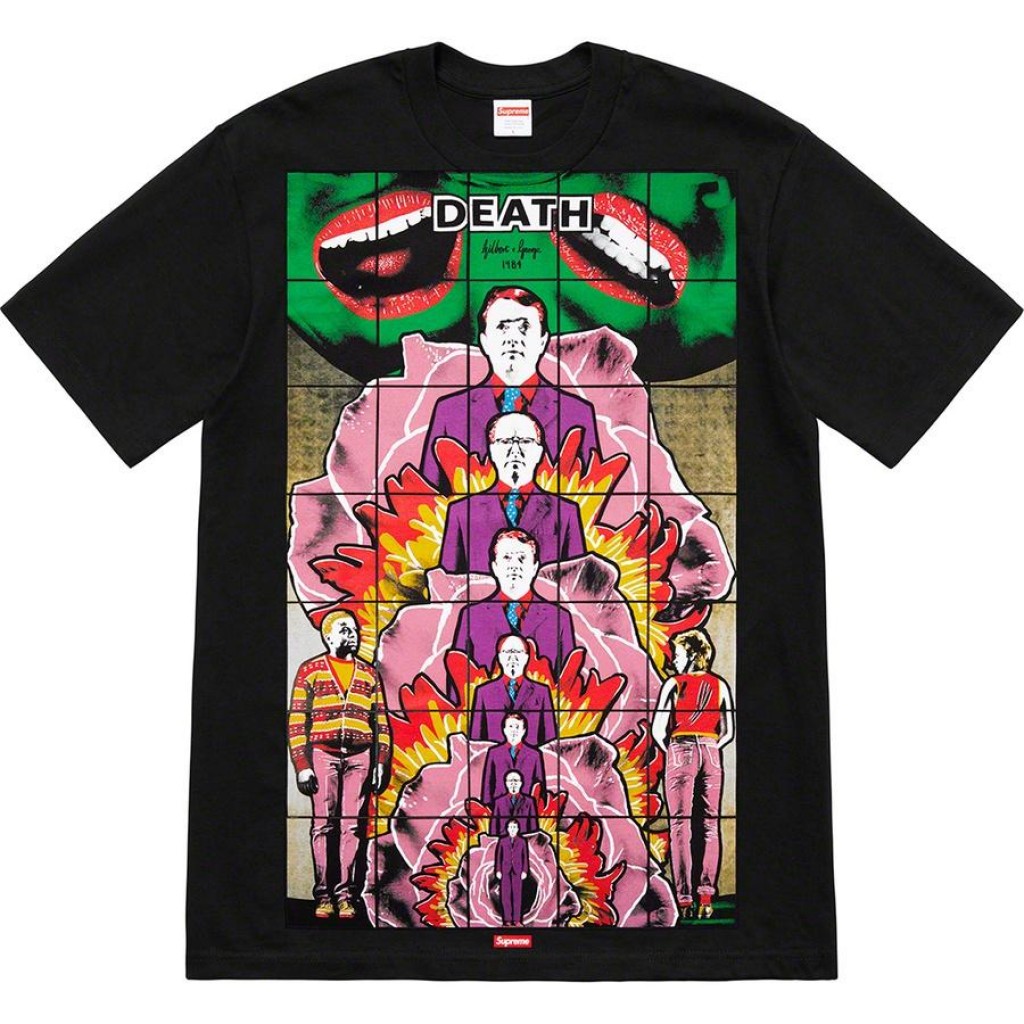 Supreme Gilbert And George DEATH Tee by Youbetterfly